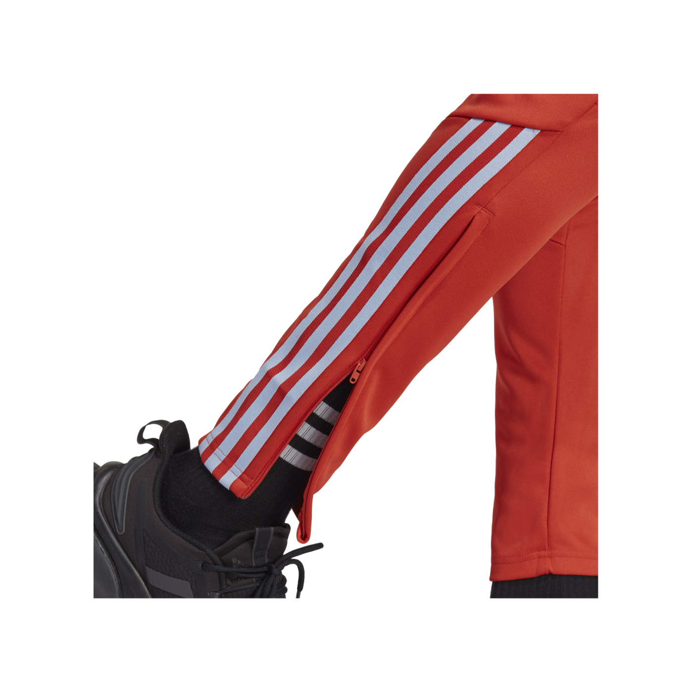 adidas Tiro Trainingshose Rot Blau