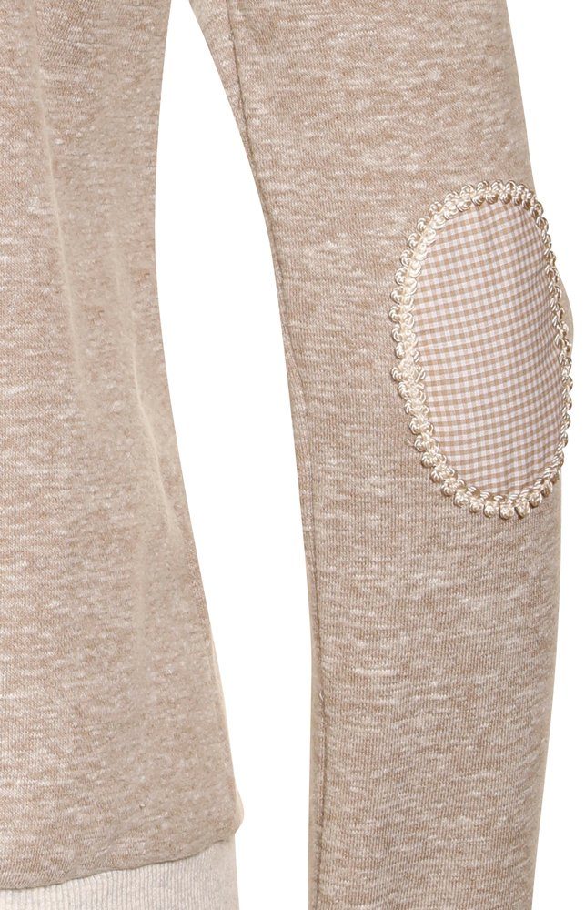 MarJo Strickjacke Mädchen Hoodie 'Fabrice-Binja', Creme