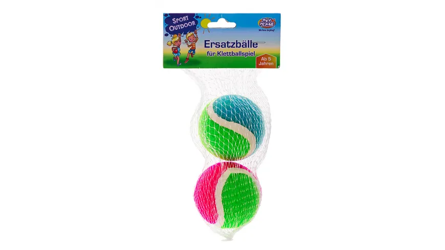 Müller - Toy Place - Ersatzbälle für Klett - Ball Spiel