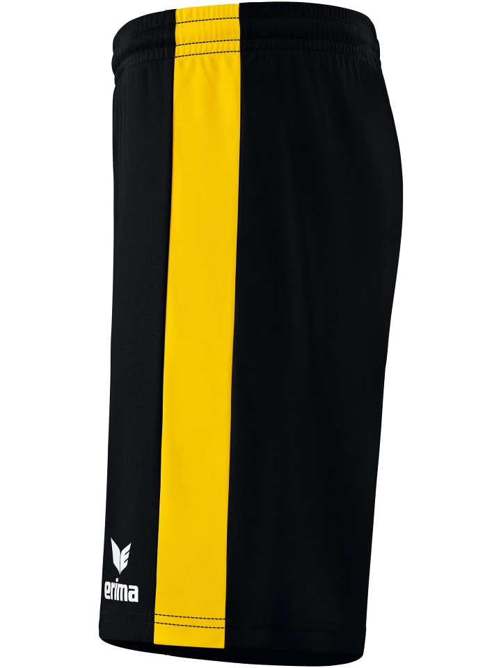 erima Retro Star Shorts in schwarz/gelb günstig kaufen