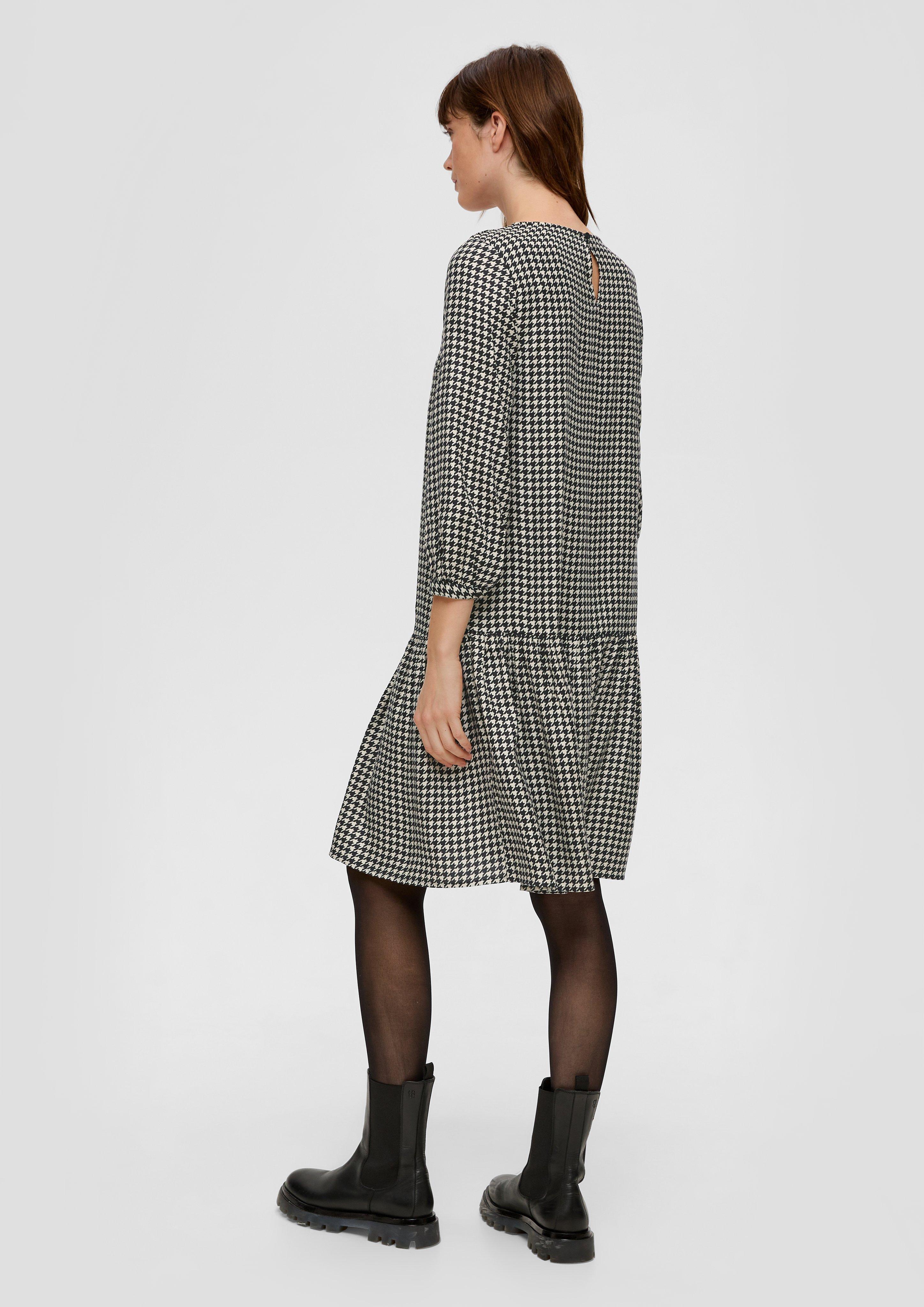Twill-Kleid aus Viskosemix  2139053-99R4