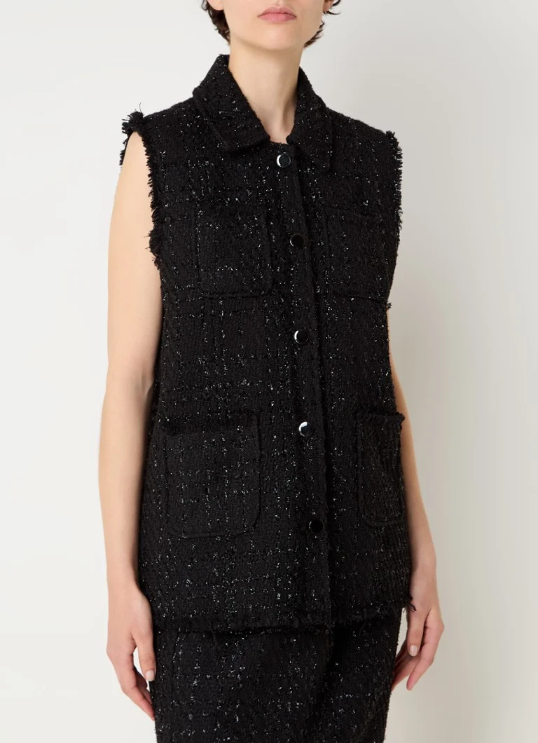Expresso Gilet bouclé-ból lurexszel