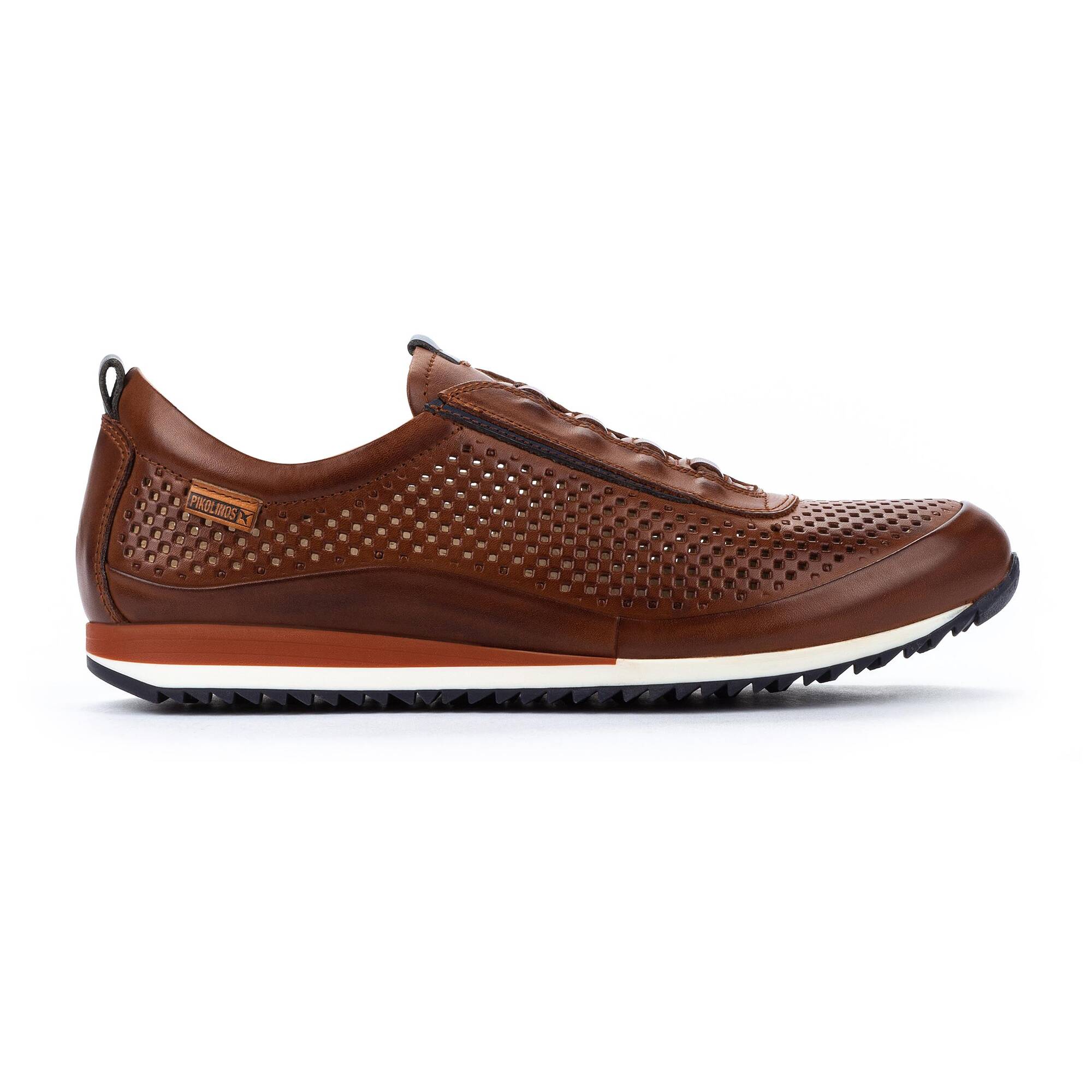 Buty sportowe męskie z gumką - SKÓRA