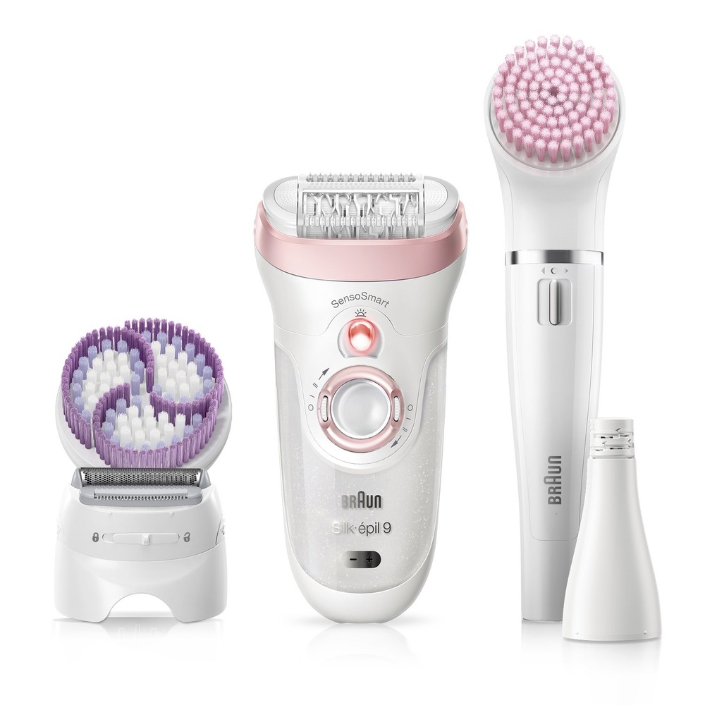 braun Braun Silk-épil Beauty Set 9 6-En-1 - Épilateur Électrique Sans Fil Wet & Dry Epilateur Electrique