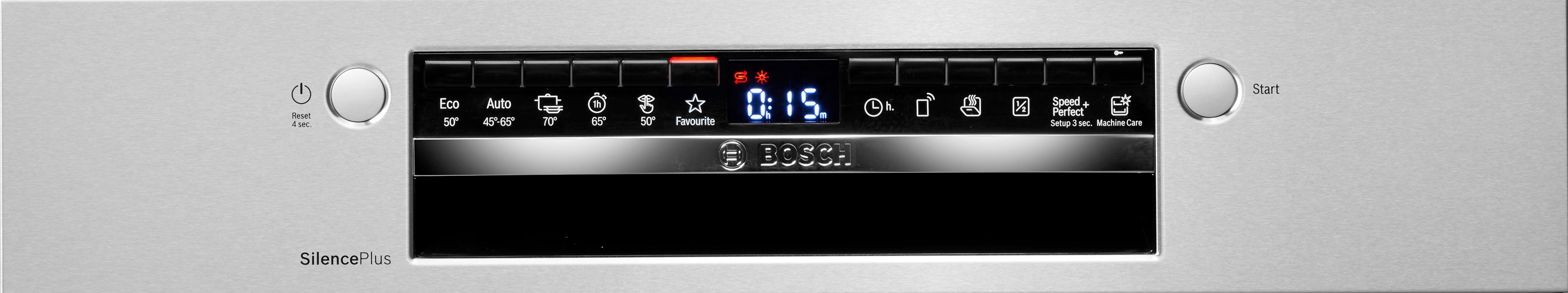 BOSCH Unterbaugeschirrspüler, SMU4EVS10E, 13 Maßgedecke