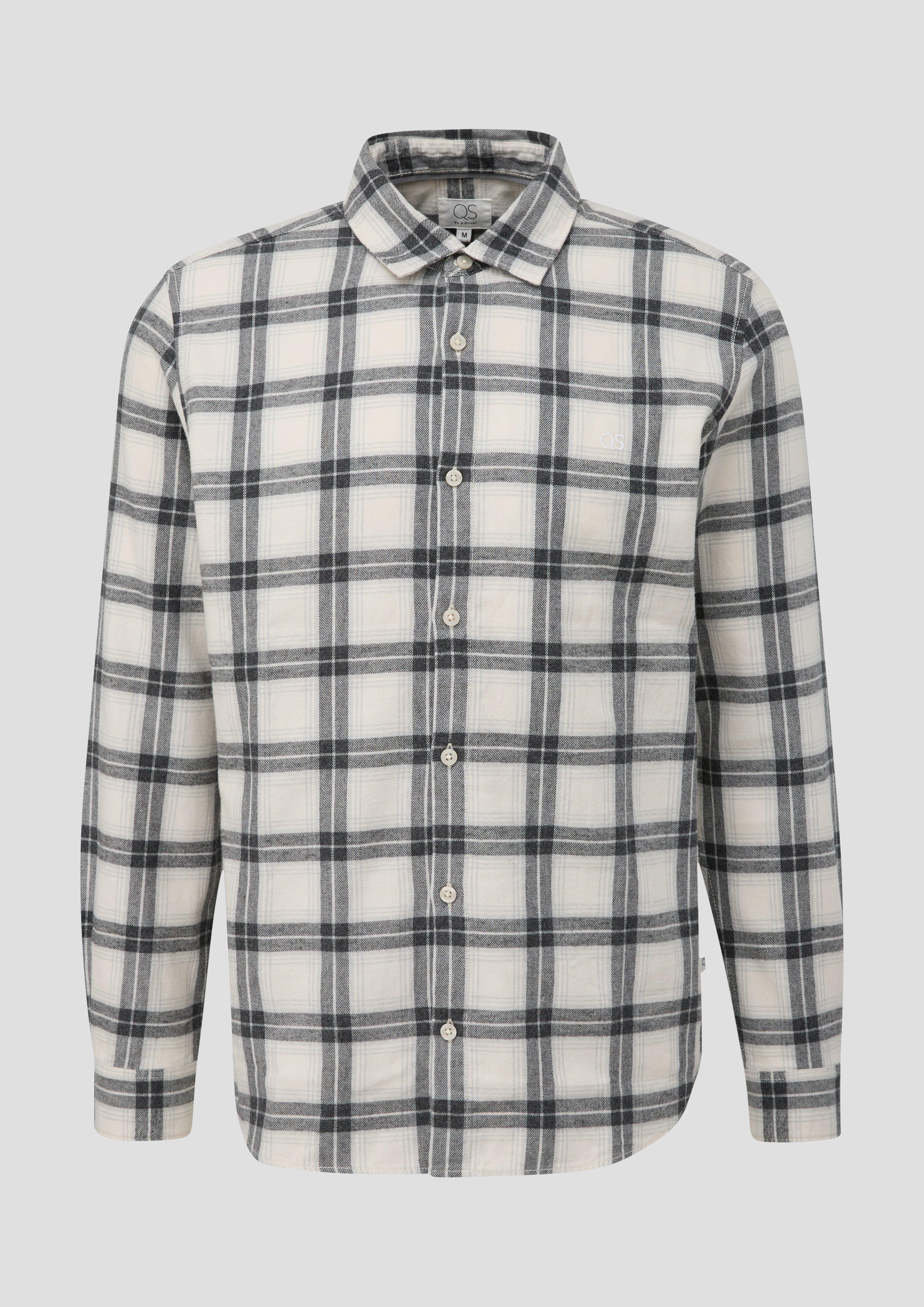 Slim: Hemd aus Twill  2138745-02N0