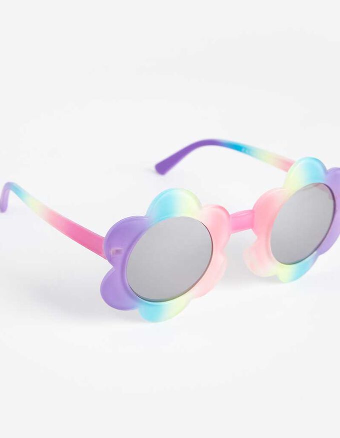Blumenbrille - Farbverlauf