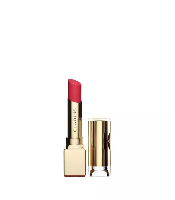 ROUGE ÉCLAT Le 1er Rouge à Lèvres Anti-Âge Clarins Couleur Satin