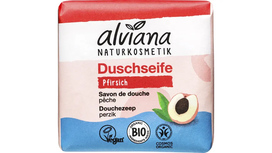 alviana Duschseife Pfirsich 100 g