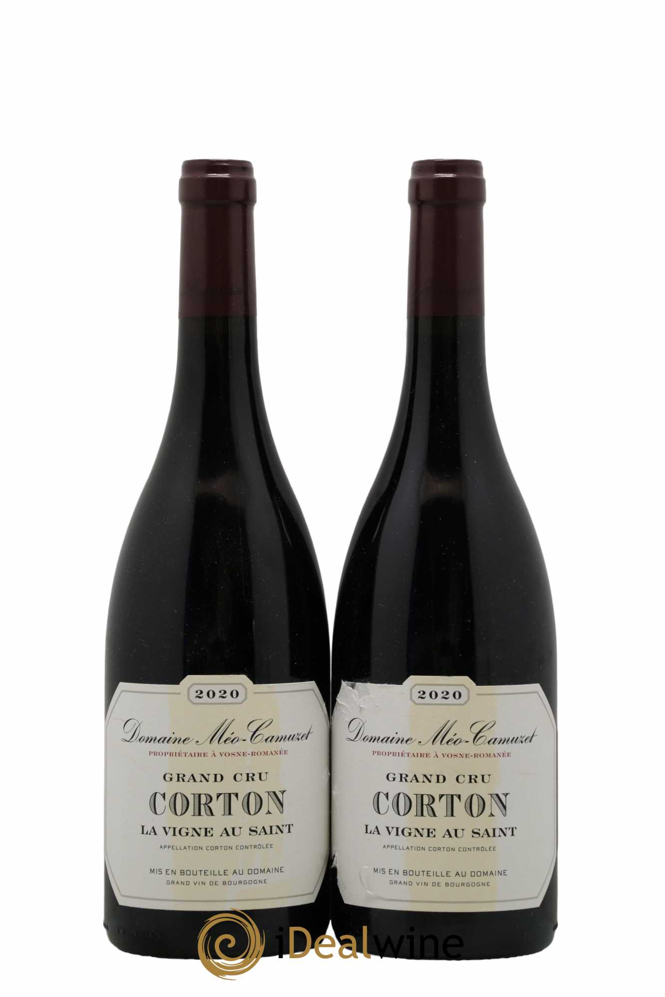 Corton Grand Cru La Vigne au Saint Méo-Camuzet (Domaine)  2020 - Lot de 2 Bouteilles