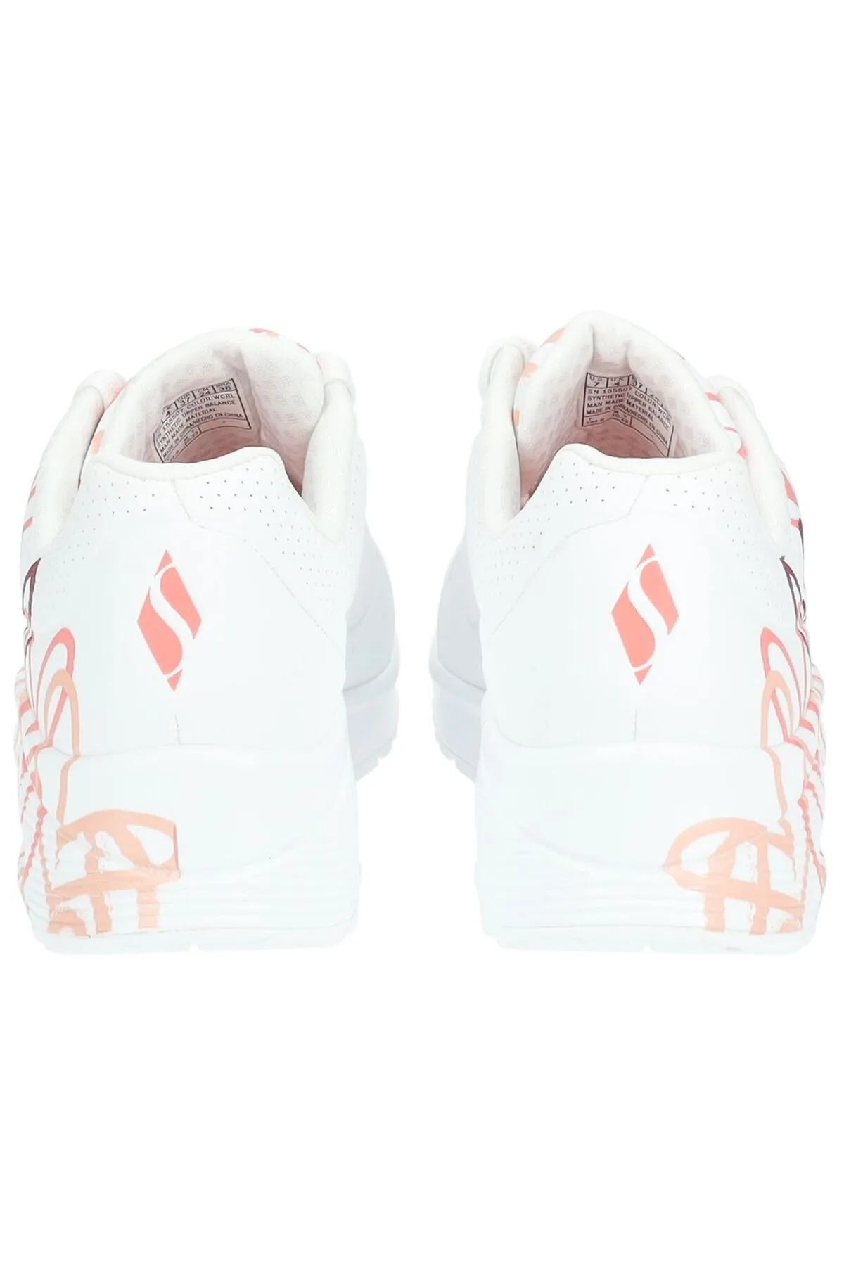 SKECHERS  Sneaker - Rosa - Flacher Absatz