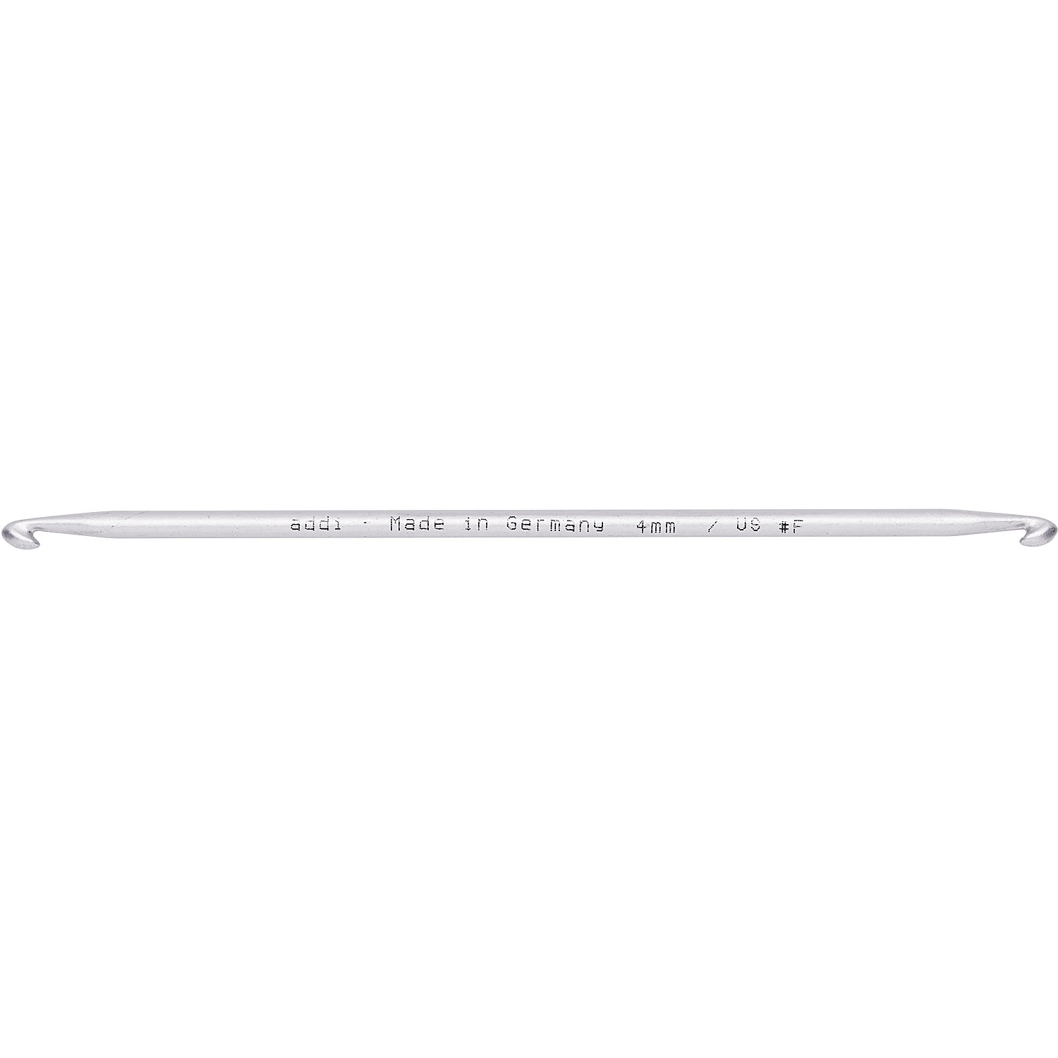 addi Tunesische Doppelhäkelnadel, Aluminium, Länge: 15 cm
