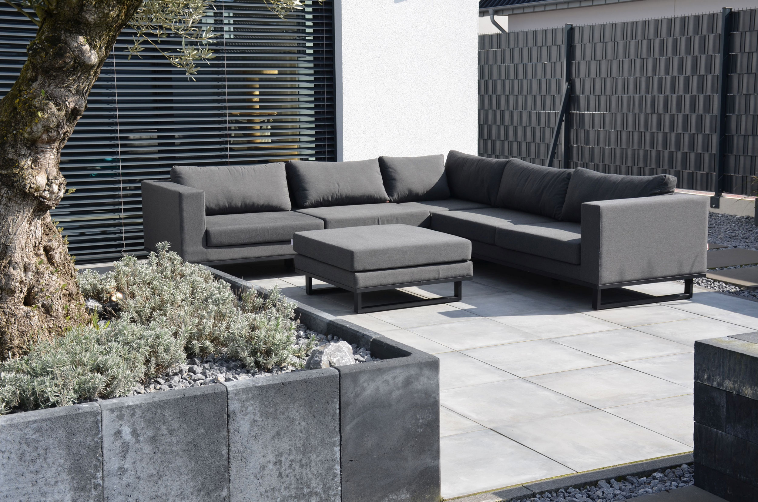 OUTDOORGartenlounge Set Sunbrella