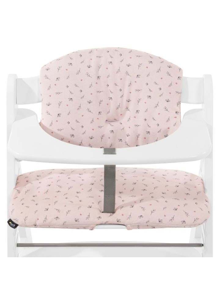 Hauck Sitzkissen / Hochstuhlauflage für Alpha Hochstuhl - in rosa,grau günstig kaufen onesize