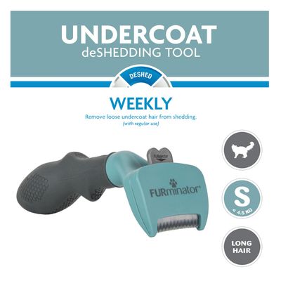 FURminator DeShedding Tool Katze