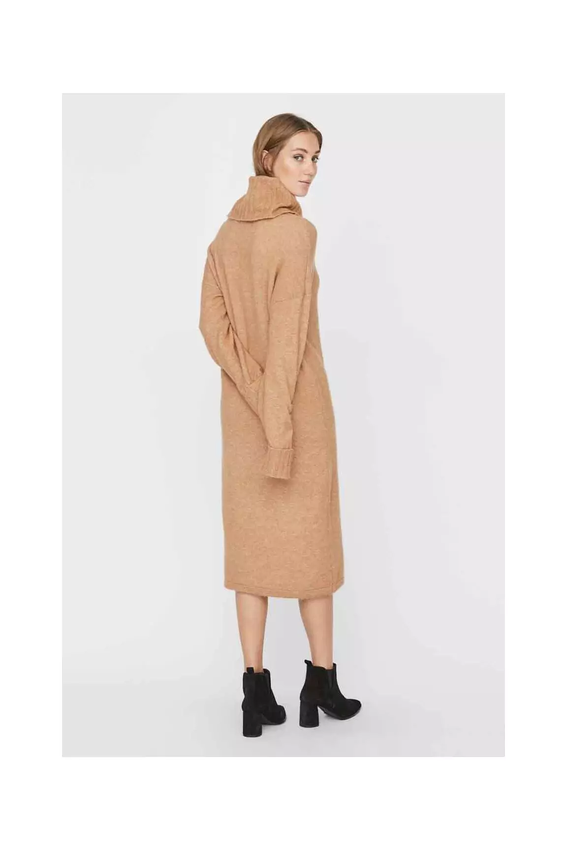 Vero Moda Robes Pulls Femme couleur rose