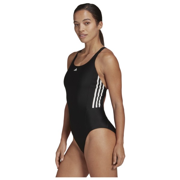 adidas - Women's 3-Stripes Mid Swimsuit - Badeanzug