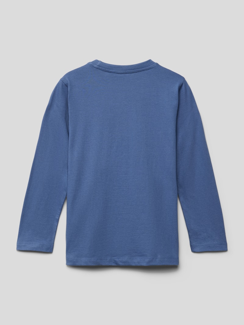 Longsleeve mit Motiv-Print in jeans