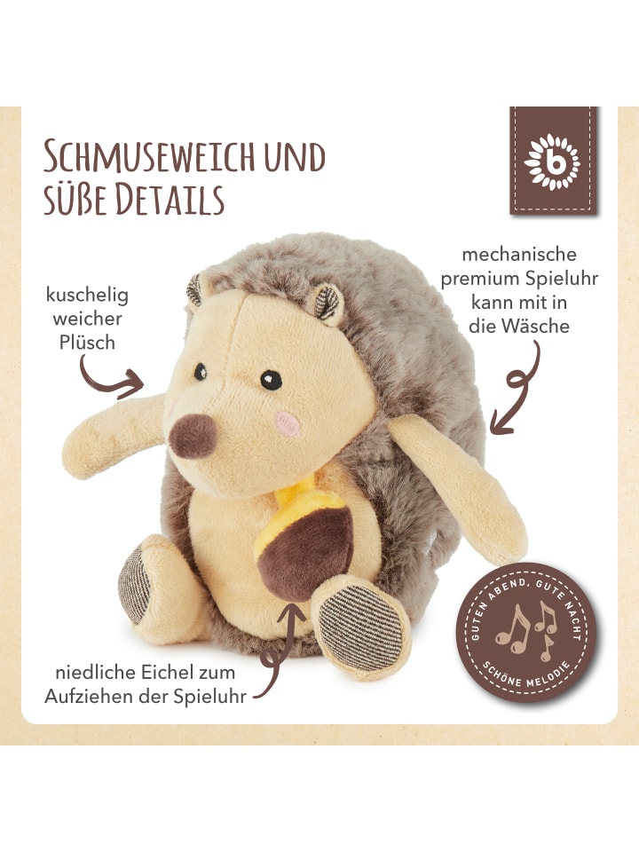 Bieco Spielwaren Musikspieluhr Igel - ab Geburt in Braun günstig kaufen onesize