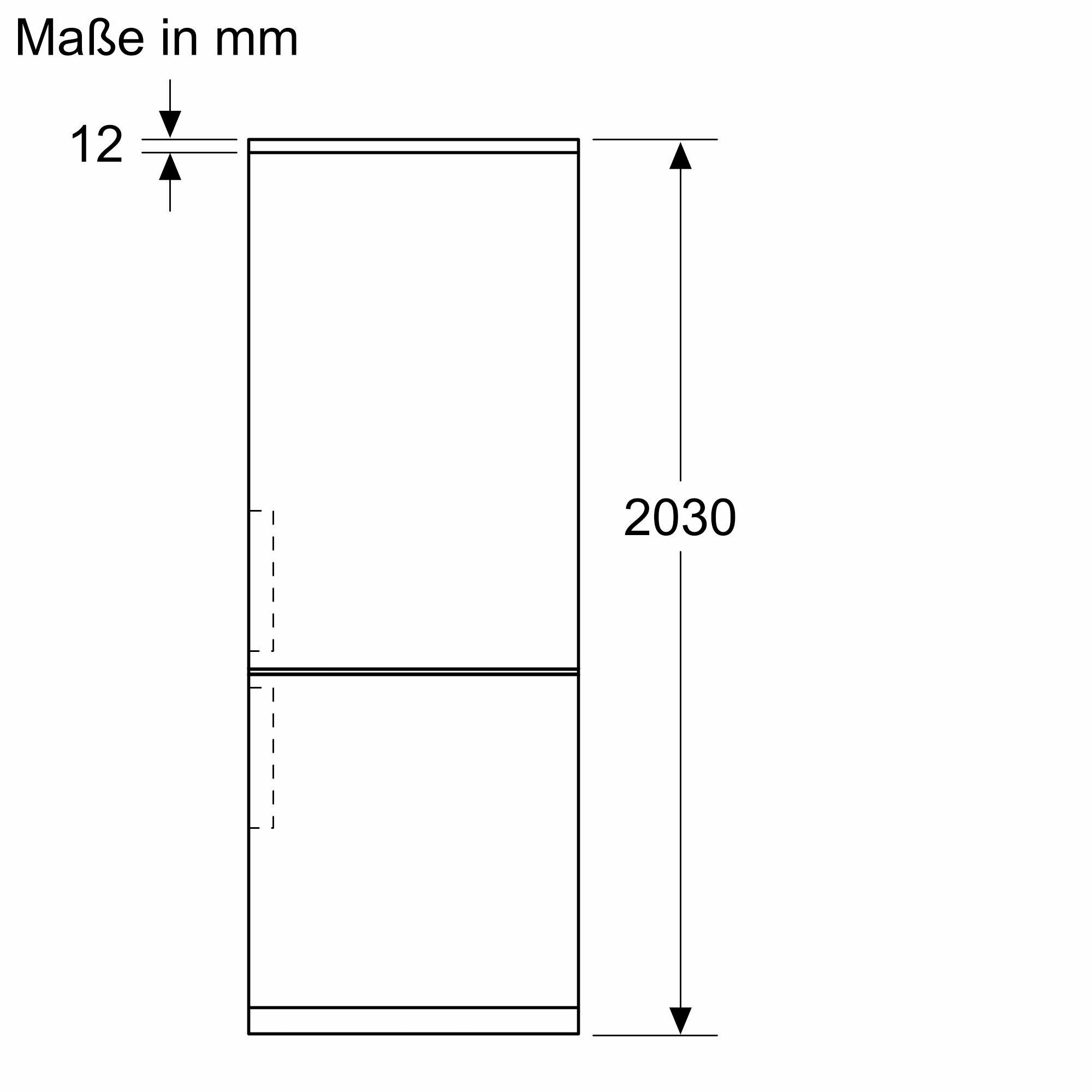BOSCH Kühl-/Gefrierkombination KGN39AIBT, 203 cm hoch, 60 cm breit