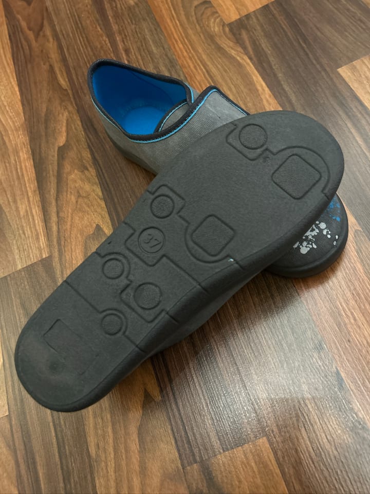Richter Shoes Hausschuhe in Grau günstig kaufen 37