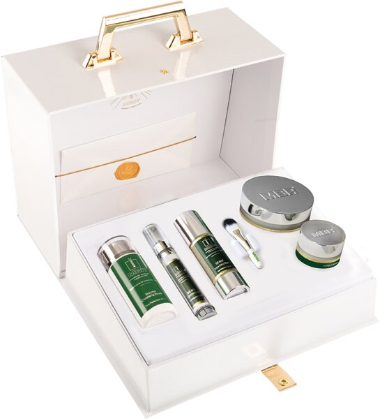 MBR Pure Perfection 100 N The Best Pure Perfection 100 N The Best Collection Var.II = Face Rich 50 ml + Eye 30 ml + Concentr.15 ml + Enzyme Clean.Booster 80 g + Neck&Bust 200 + 1xPinsel Pflegeset