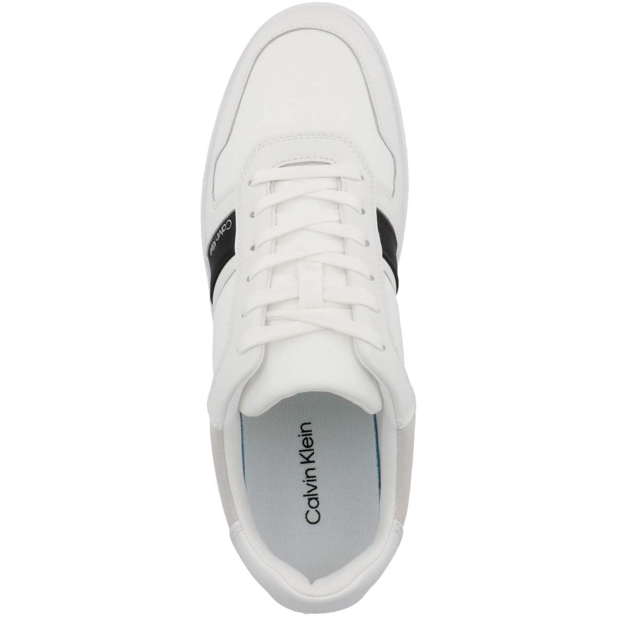 Calvin Klein Low Top Lace Up Mix Sneaker low weiss