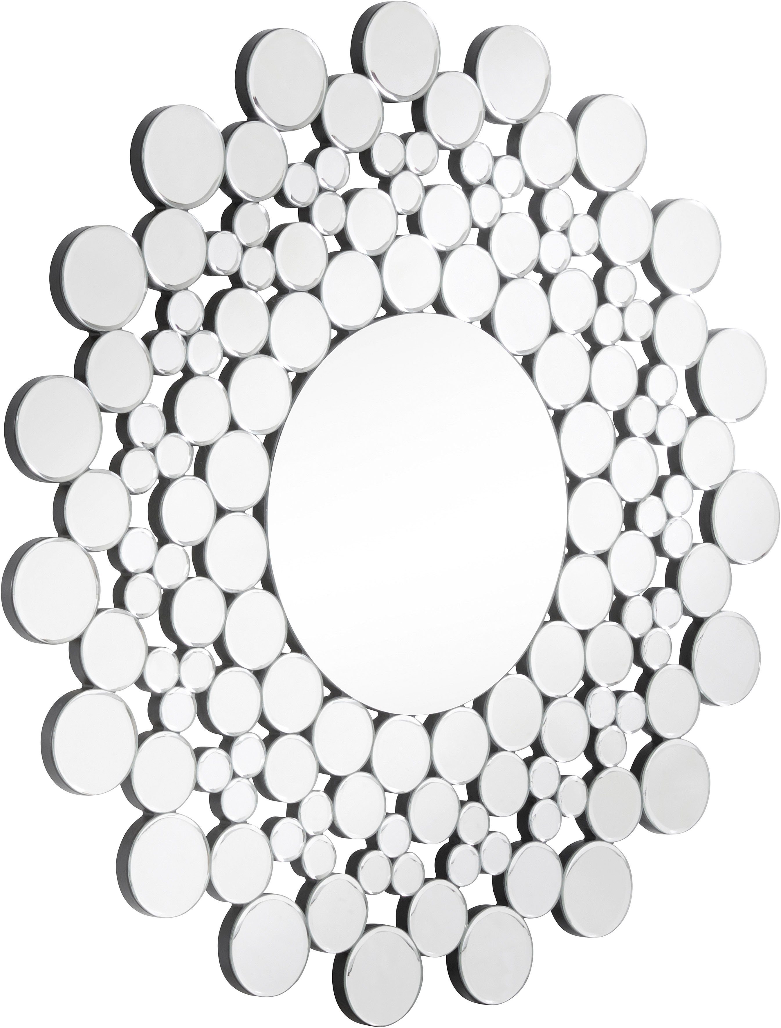 Guido Maria Kretschmer Home&Living Dekospiegel, Wandspiegel, Dekospiegel, aus Spiegelelementen, Ø 70 cm