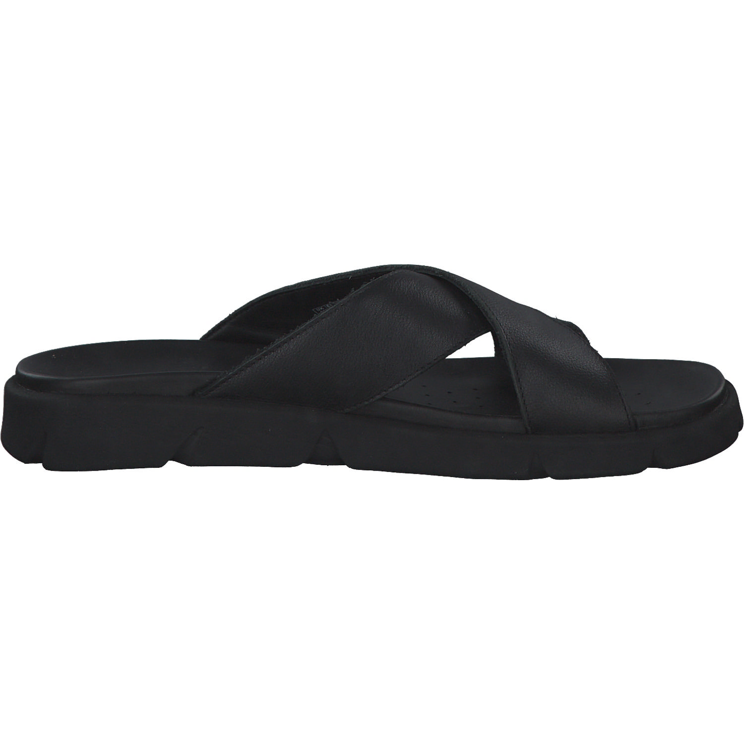 Geox U15BGC, Pantoletten & Badeschuhe, Herren, black