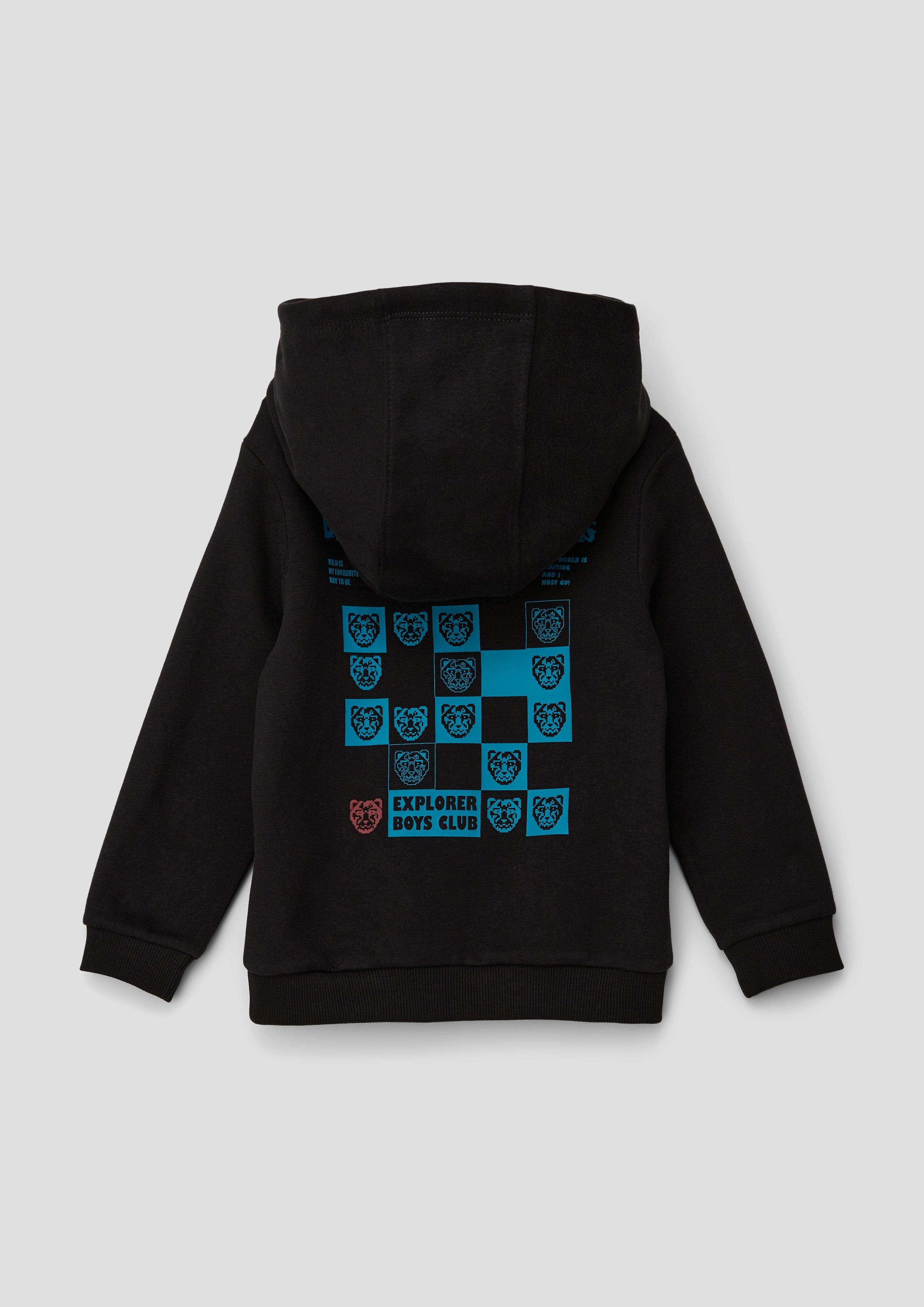 Kapuzensweatshirt mit weicher Innenseite  2134179-9999