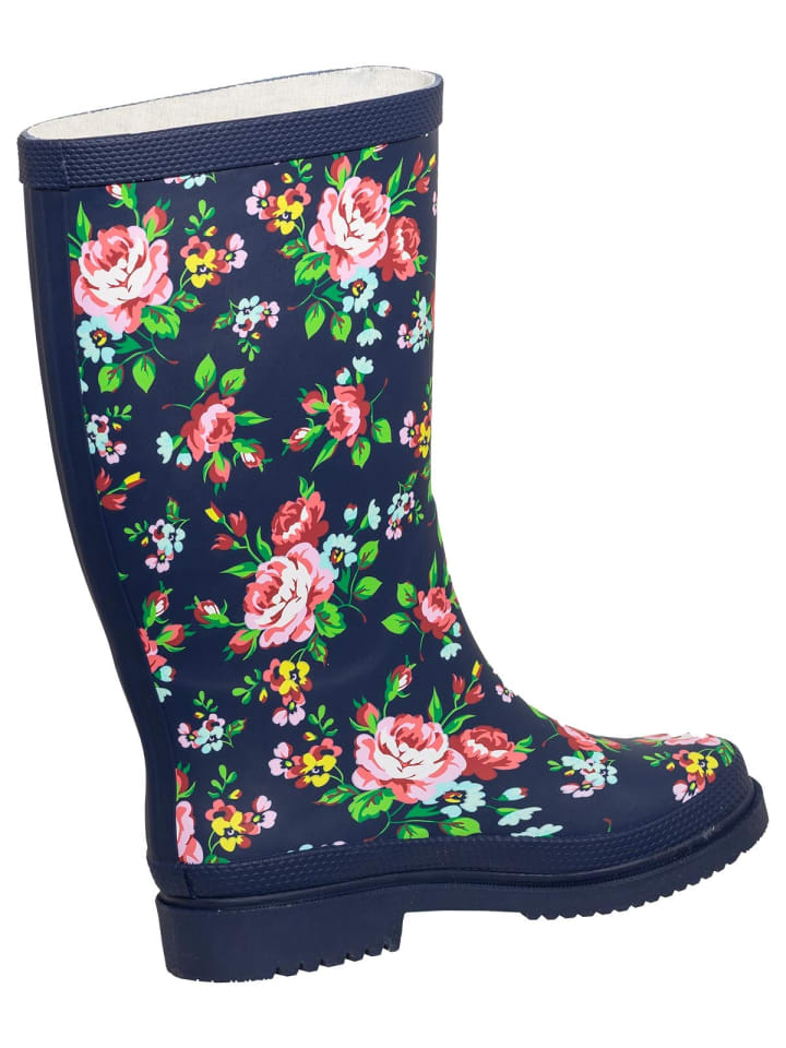 Bockstiegel Regenstiefel Julia in dunkelblau/multi günstig kaufen