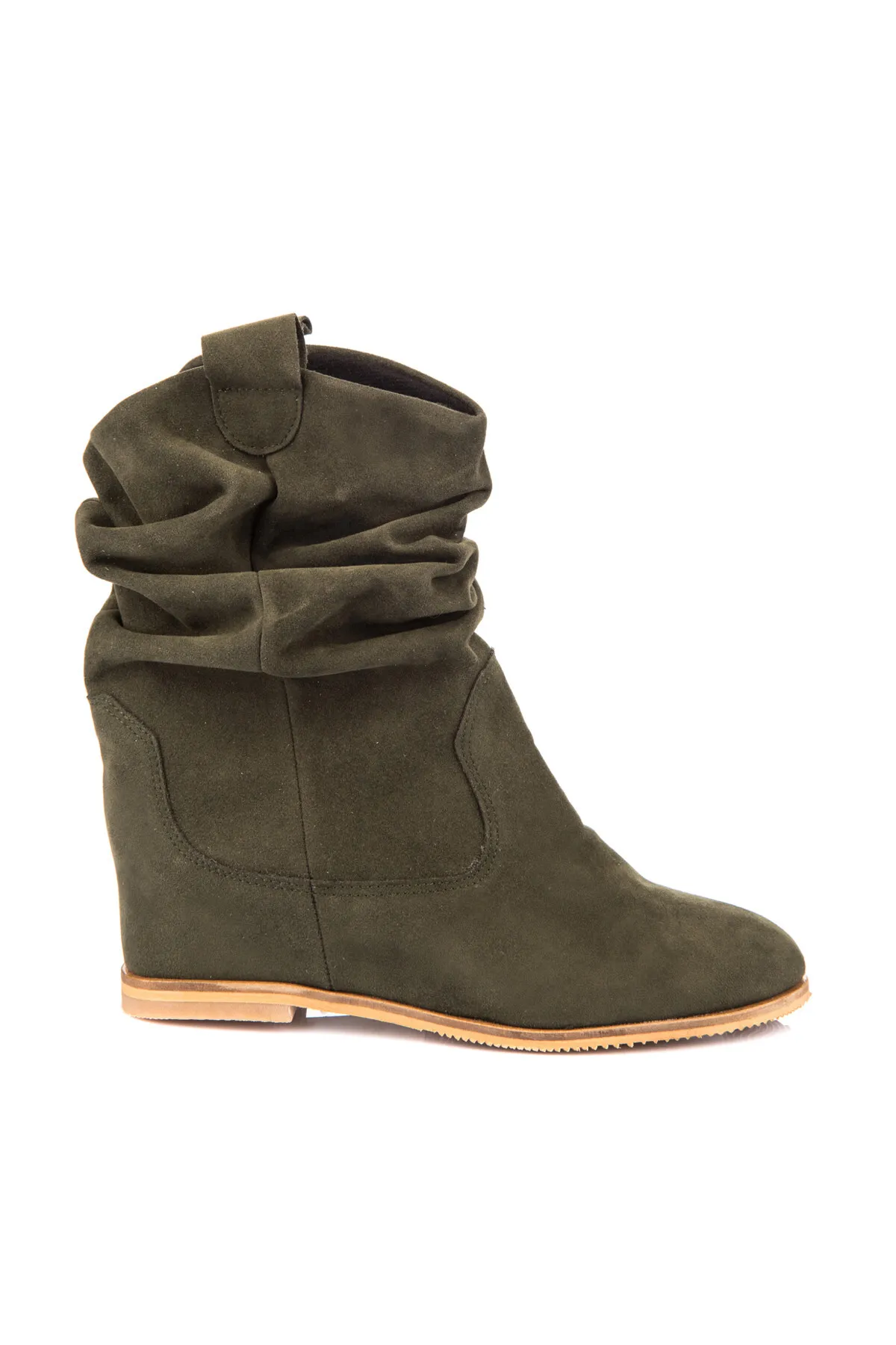 Fox Shoes  Khakifarbene Damenstiefel C735041202