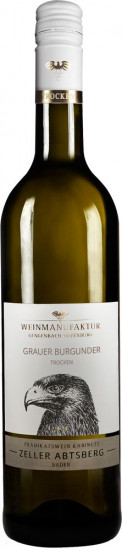 2022 Zeller Abtsberg Grauer Burgunder Kabinett trocken - Weinmanufaktur Gengenbach