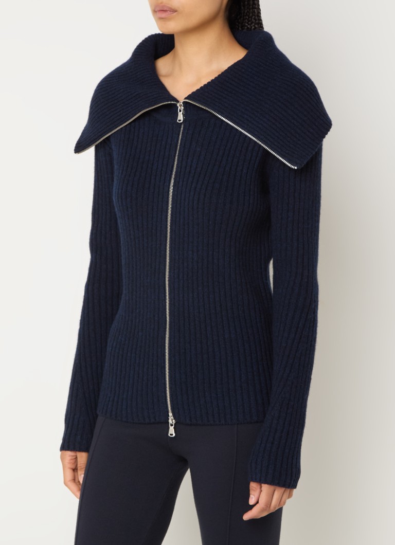 Claudie Pierlot Malyla -joustinneuletakki villasekoitteesta