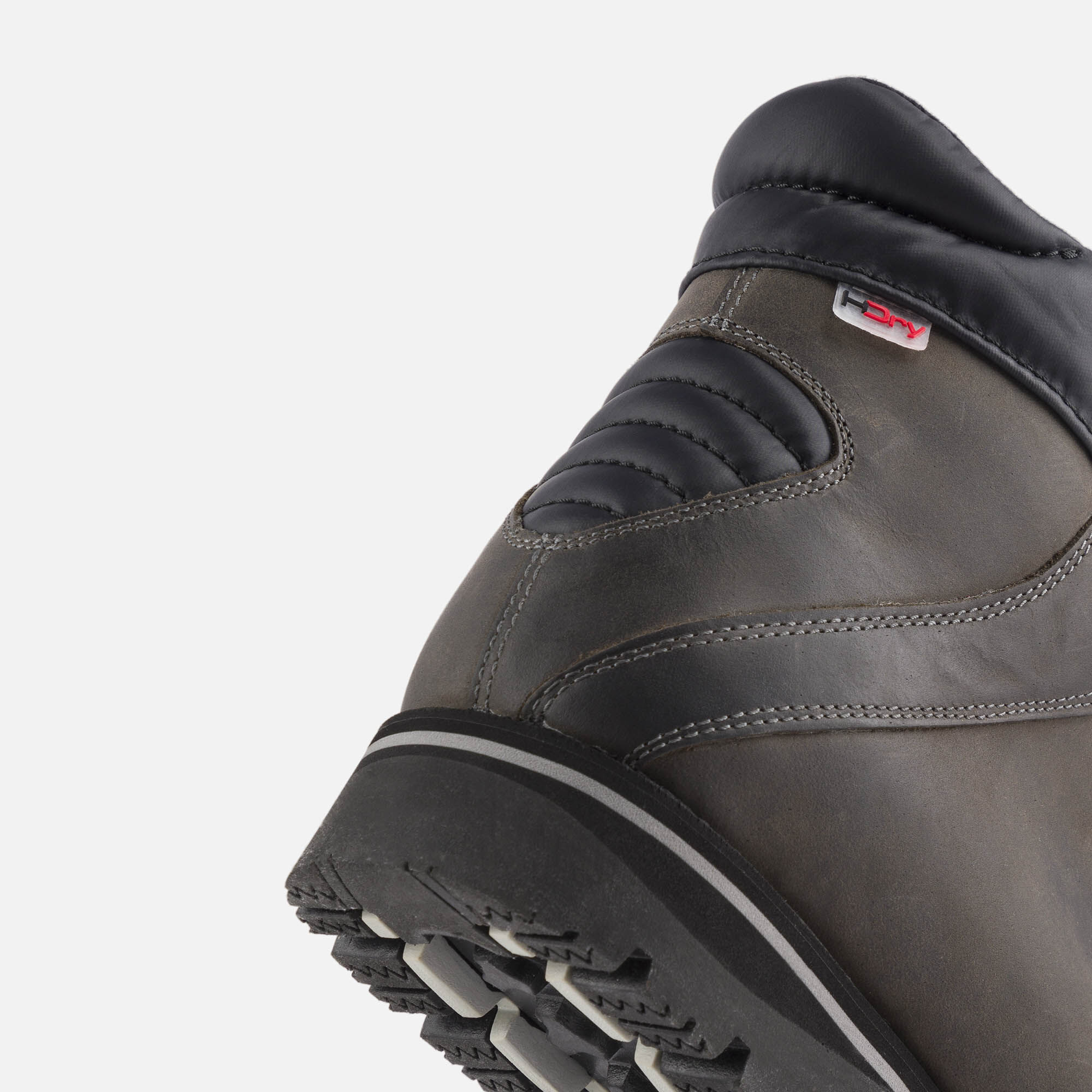 Bottines Chamonix gris ciré homme