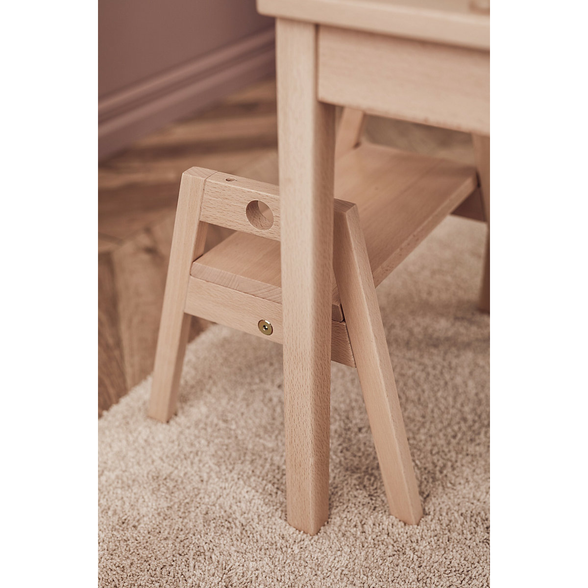 Kinderhocker Saga natur Sitzhocker