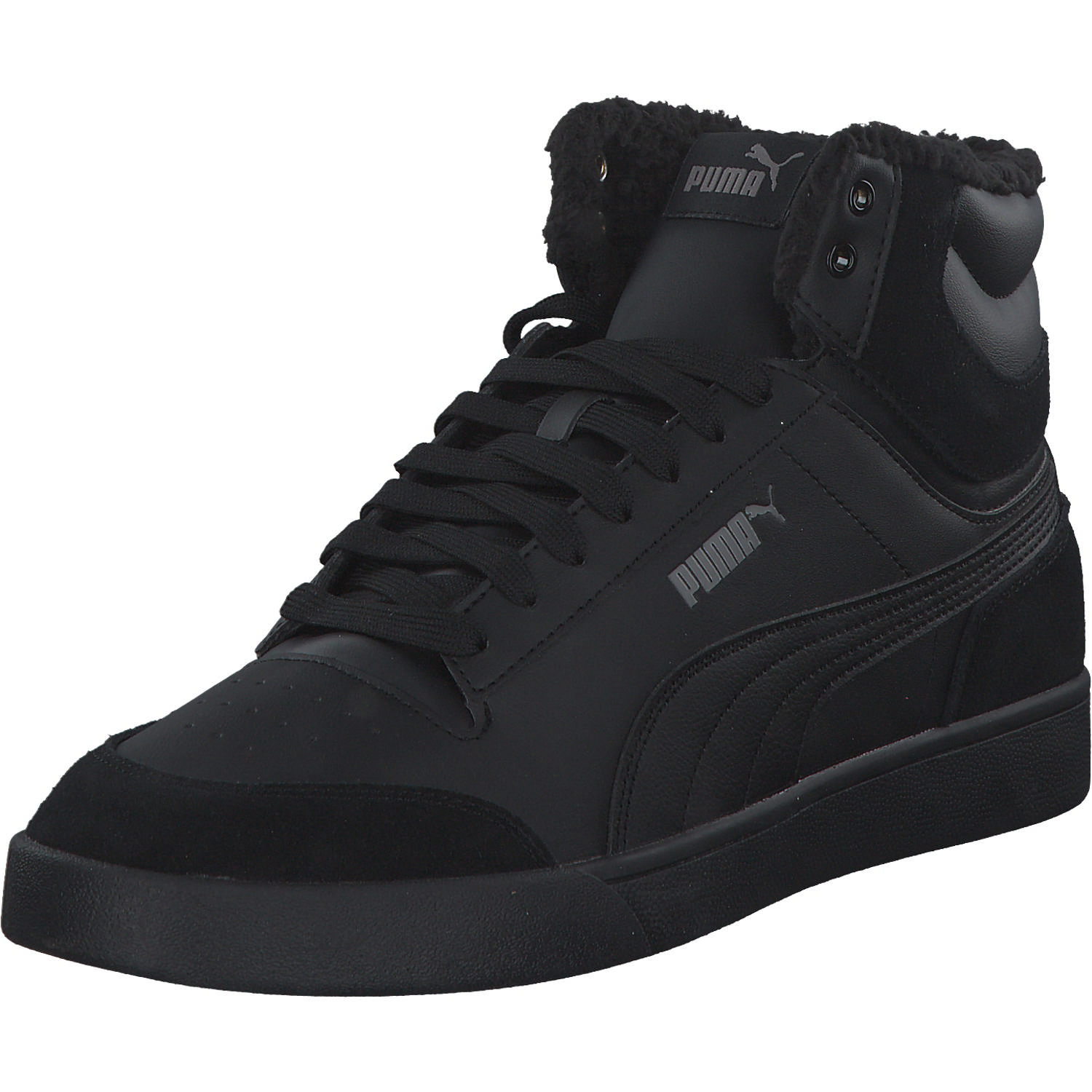 Puma Shuffle Mid Fur 387609, Stiefel, Herren, Black black Gum