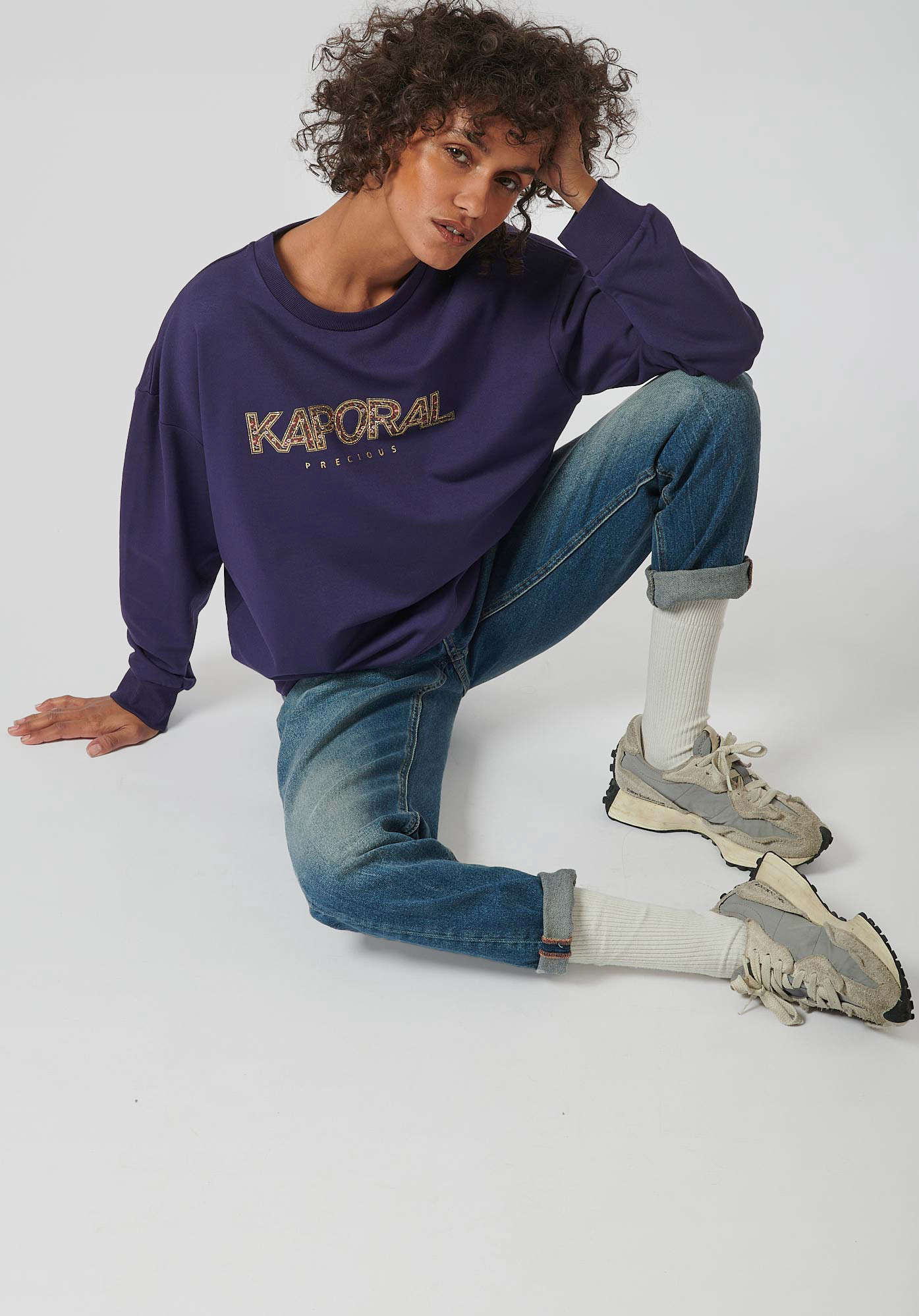 LISET  Sweat violet femme
