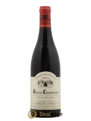 Gevrey-Chambertin Clos Village Tilleuls (Domaine des) - Philippe Livera  2014 - Lot de 1 Bouteille