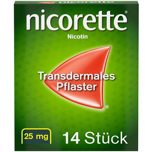 NICORETTE TX Pflaster 25 mg  14 St  Pflaster, transdermal