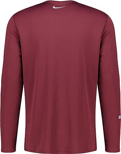 Nike Performance Herren Laufshirt NIKE DRI FIT UV MILER TOP LS FLASH