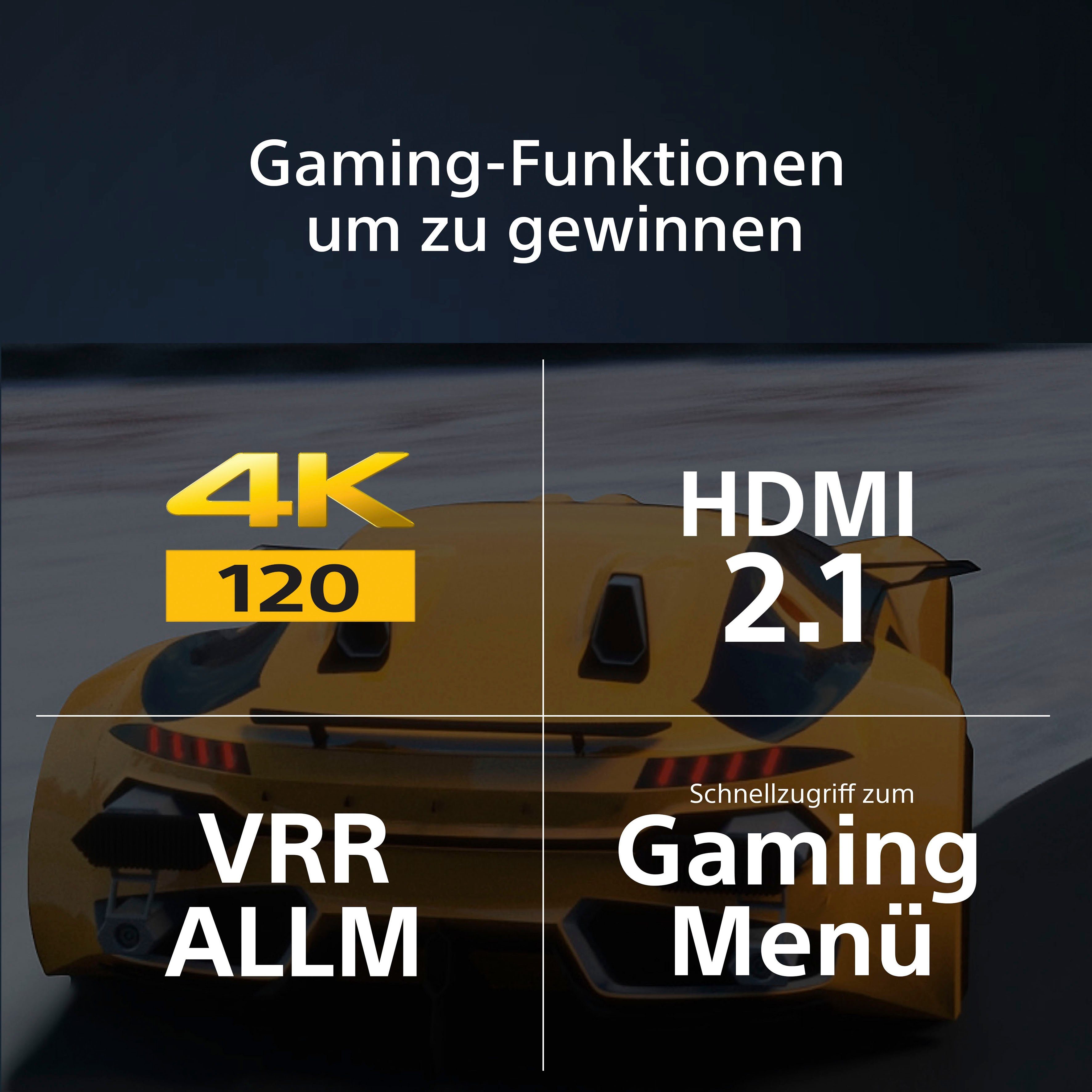 Sony XR-65A95L OLED-Fernseher (164 cm/65 Zoll, 4K Ultra HD, Google TV, Smart-TV, Smart-TV, TRILUMINOS PRO, BRAVIA CORE, mit exklusiven PS5-Features)