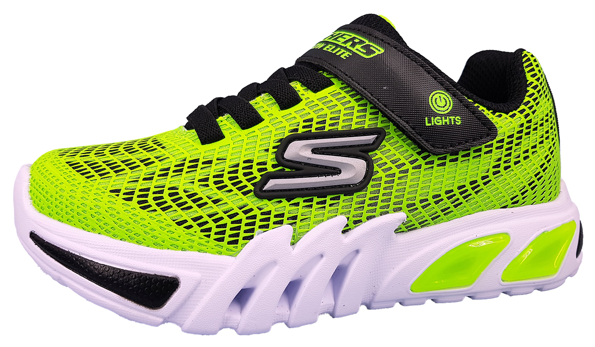 Skechers Flex Glow Elite 400137L Gelb LMBK lime/black