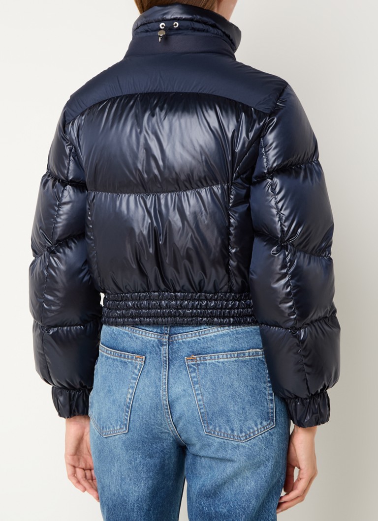 Parajumpers Sento cropped puffer jacket with down filling and side pockets