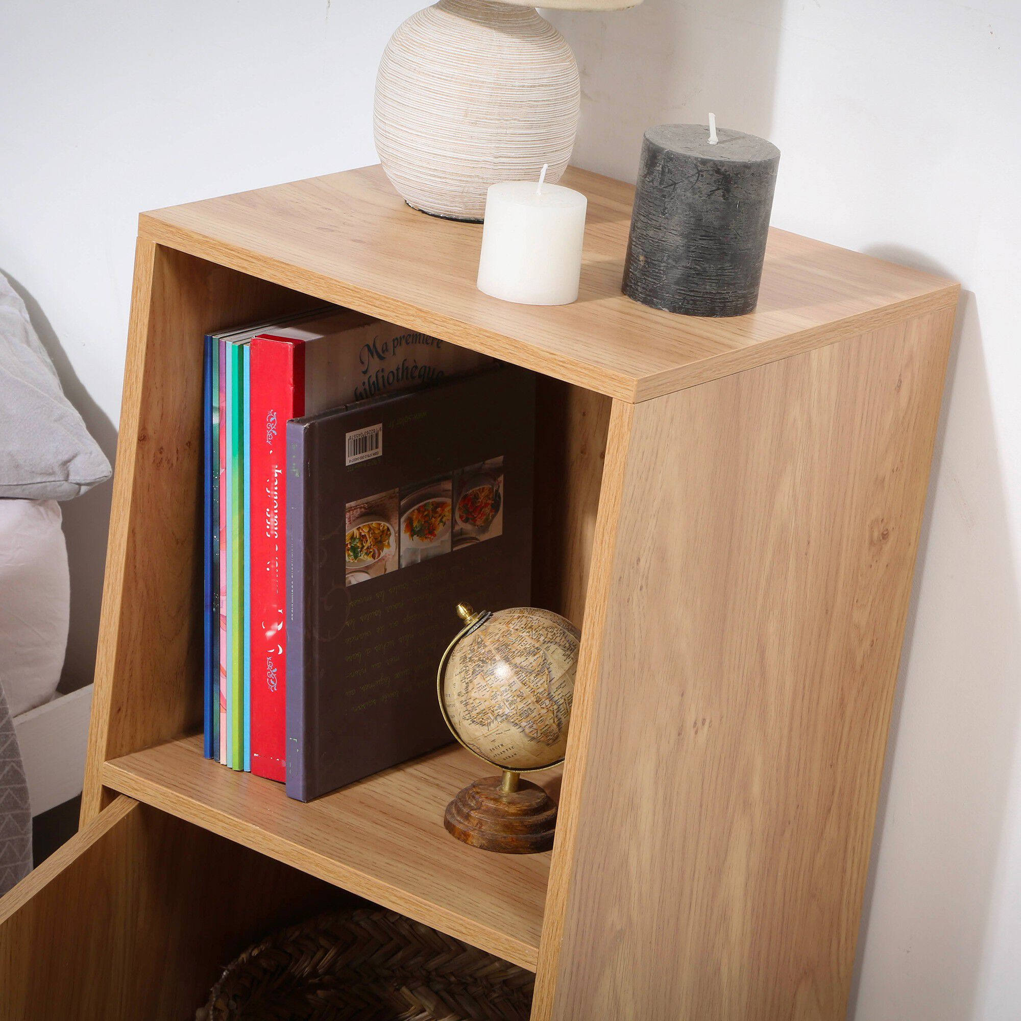 Meuble de rangement STAVRA– 2 cases 1 porte