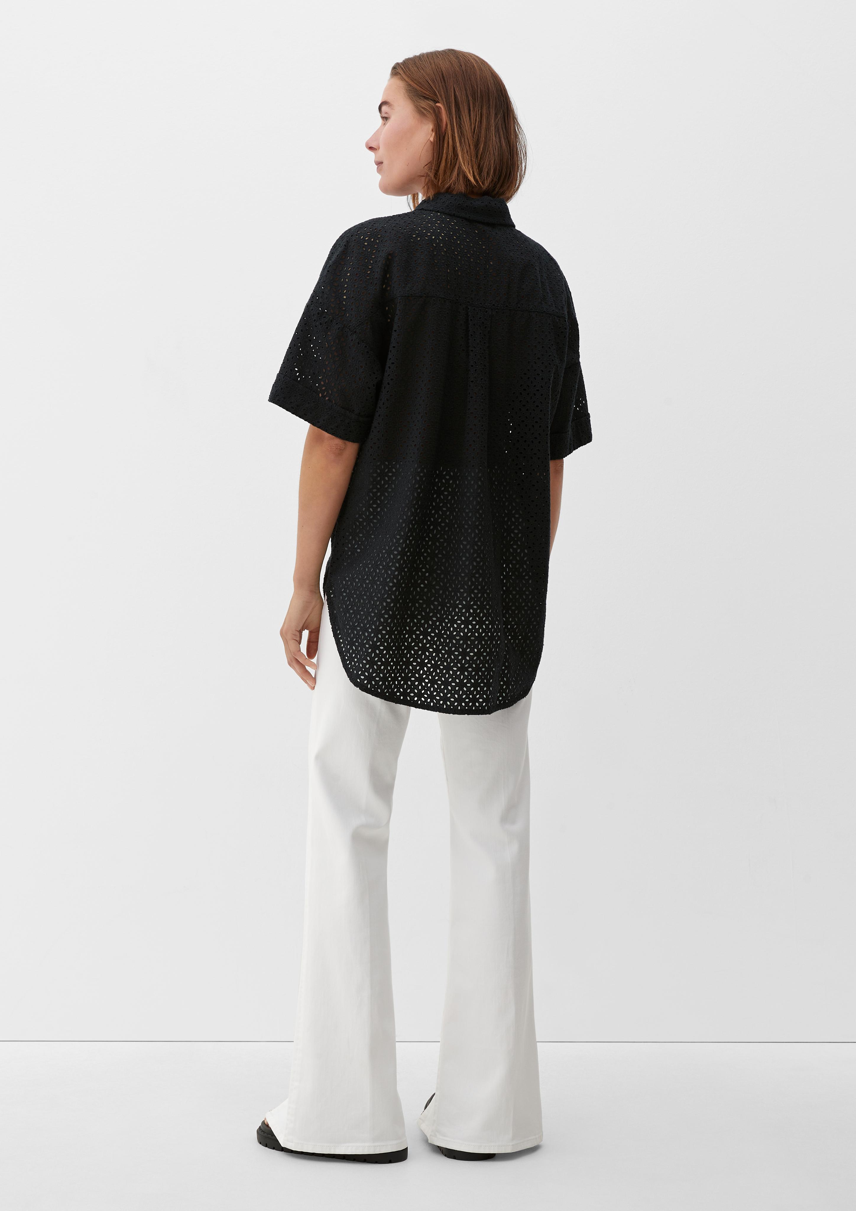 Bluse mit Lochmuster  2128390-99L4