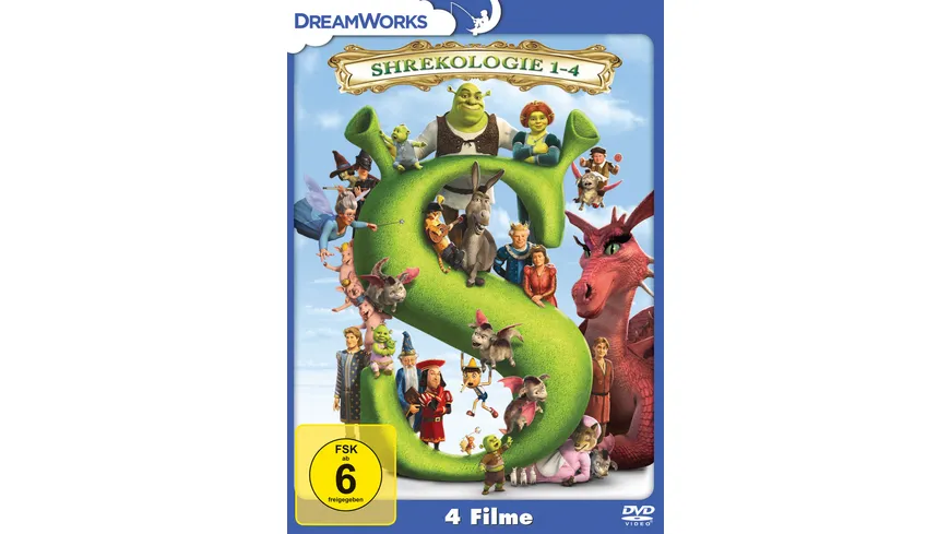Shrekologie 1-4  [4 DVDs]