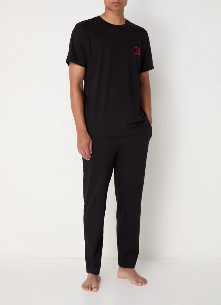 Ensemble pyjama HUGO BOSS avec logo et imprimé au dos