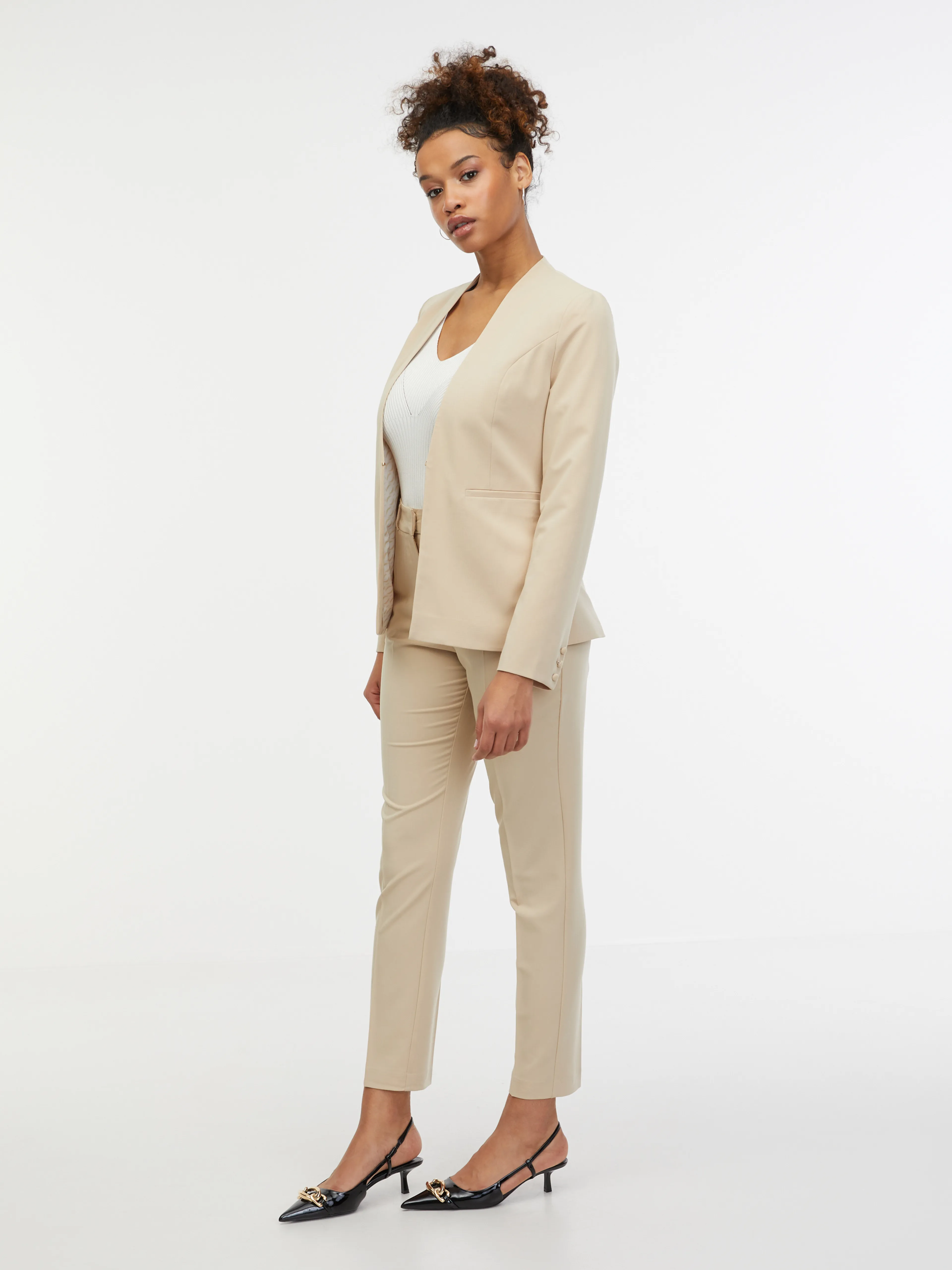 Beige Damen-Jacke ORSAY