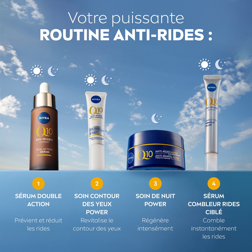 NIVEA nočna krema za obraz proti gubam za učvrstitev kože